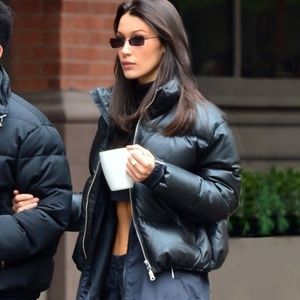 NWT- Black Puffer Coat